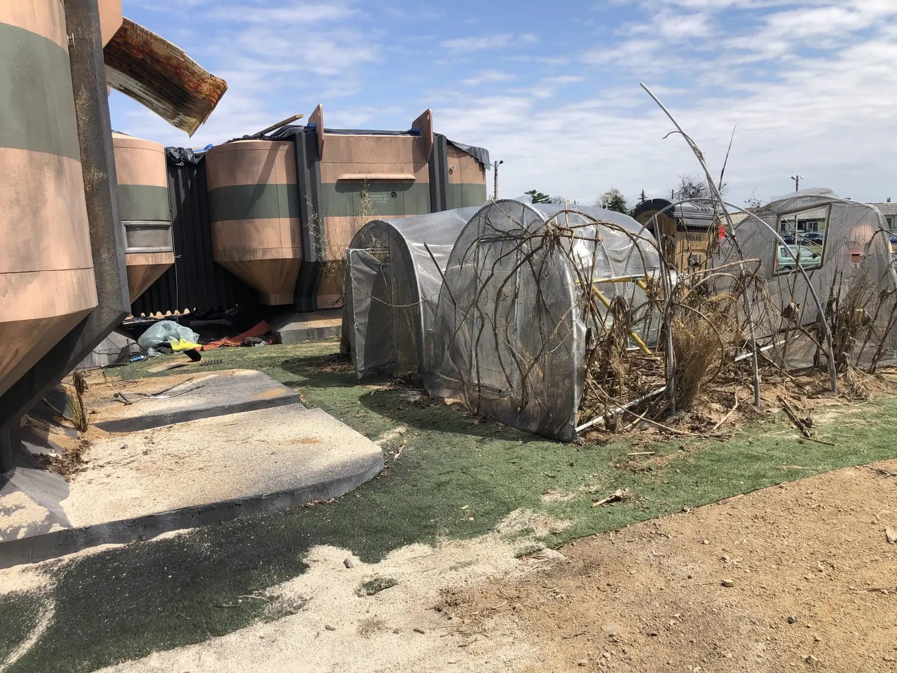 Greens department set dressing, 2020-2021