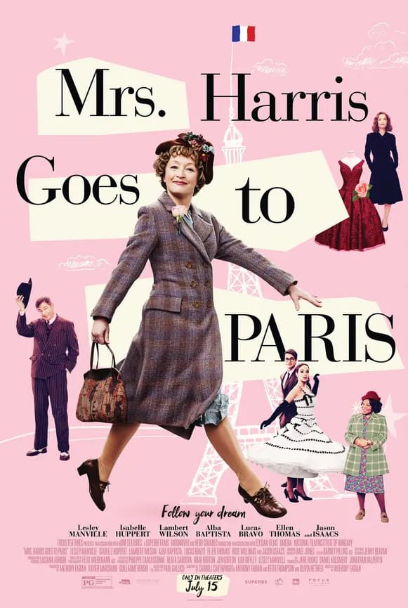 Mrs. Harris Goes to Paris poster